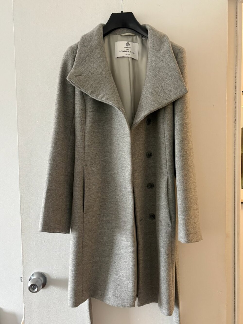 Artizia Babaton Connor Wrap Coat - Grey